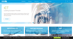Desktop Screenshot of iskratel.com