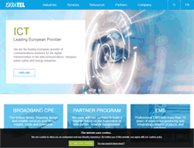 Tablet Screenshot of iskratel.com